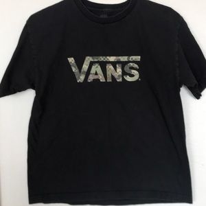 Camo Vans logo Shirt